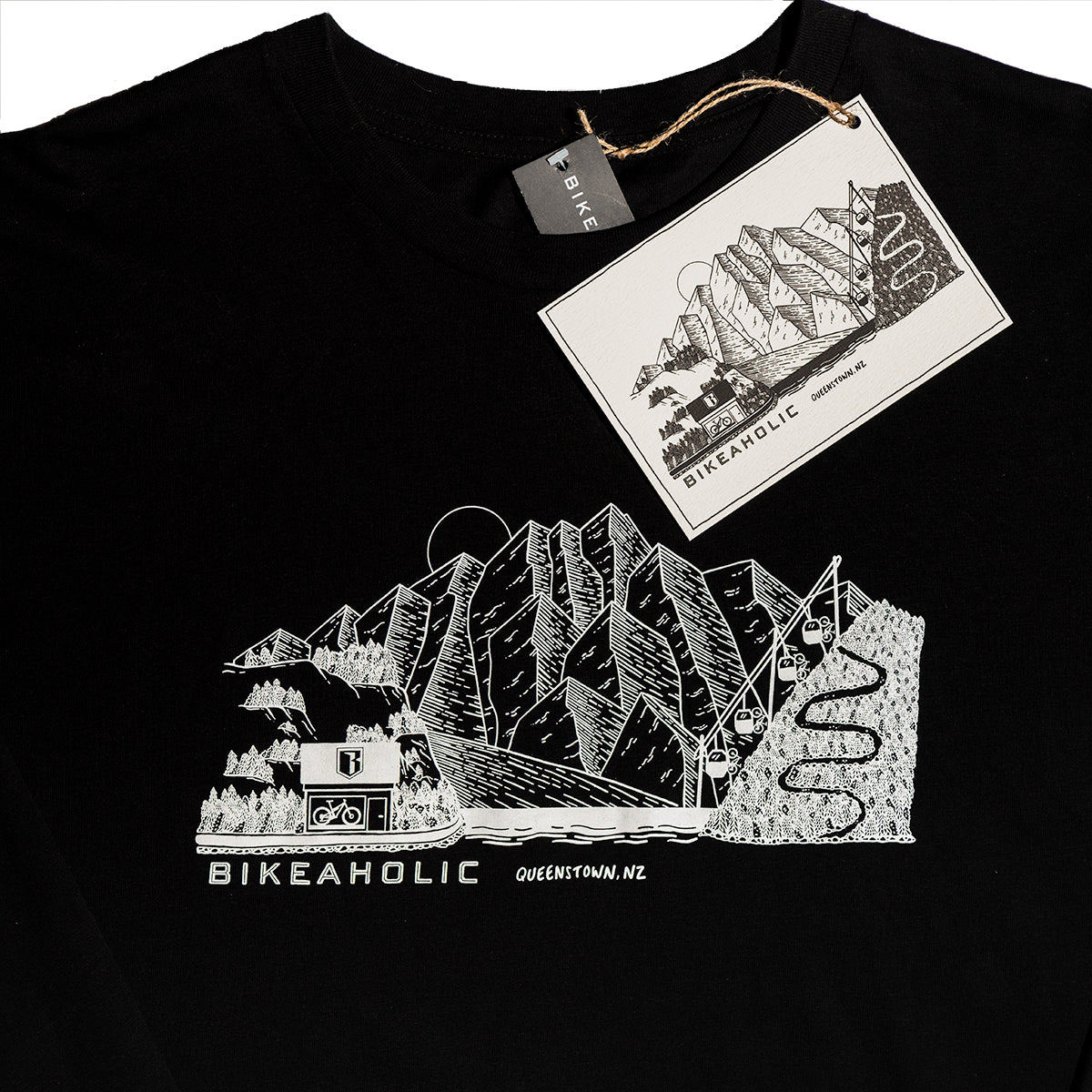 Bikeaholic Narnia LS Womens Tee