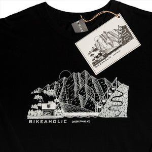 Bikeaholic Narnia LS Womens Tee