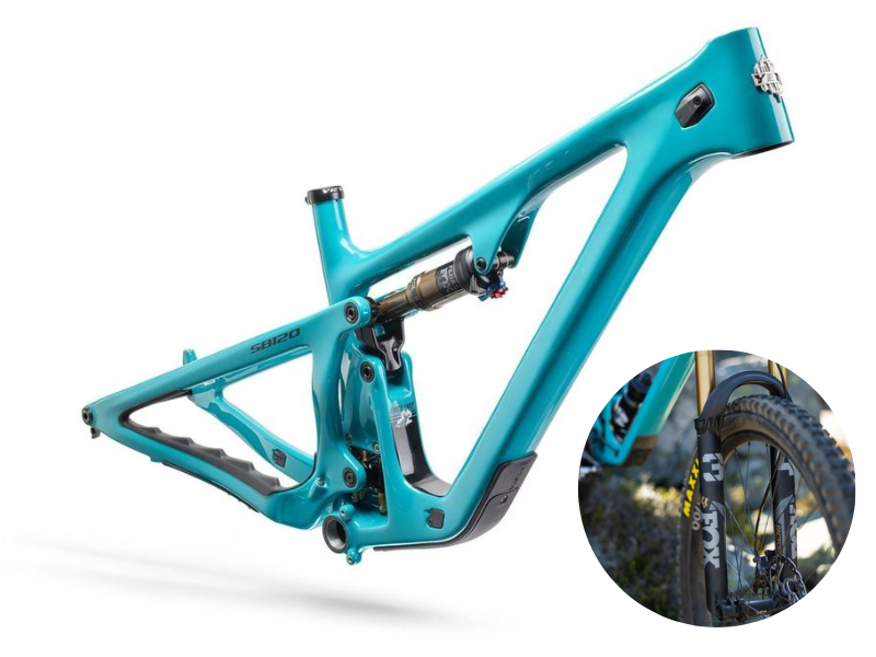 SB120 T-Series Frame and Fork 2023