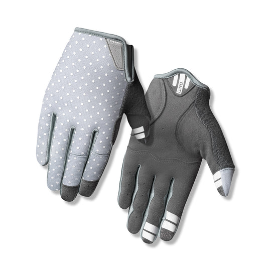 Giro La DND Women's Glove - Sharkskin/White Dots