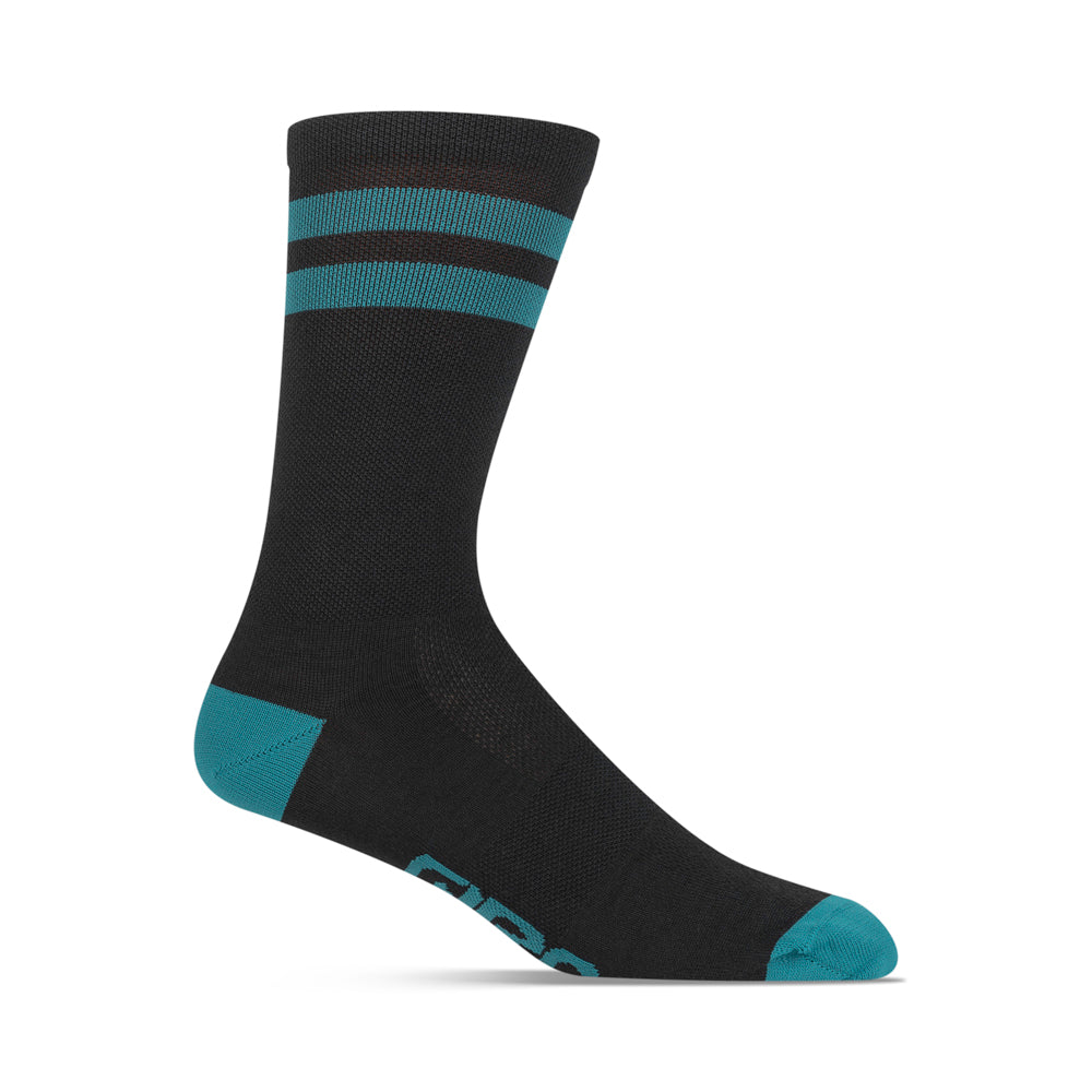 Giro Winter Merino Wool Sock - Black/Harbor Blue
