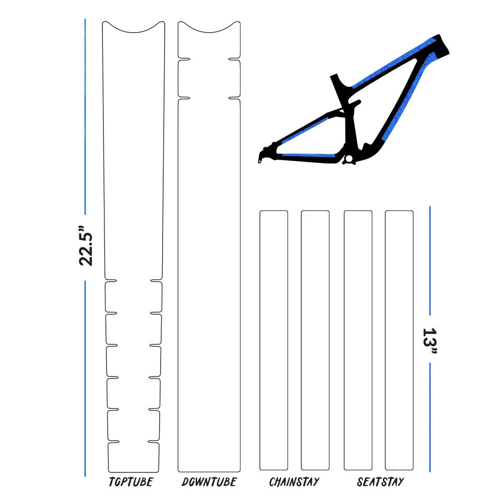 Transition Frame Keeper Kit Matte & Black