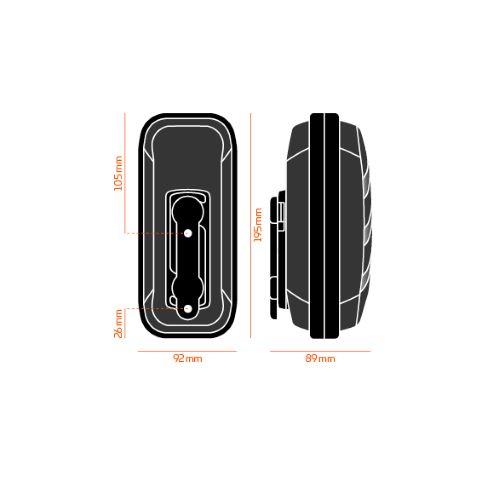 Fidlock Toolbox 500ml Dimensions